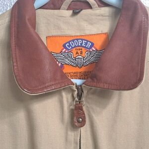 USAF Vintage Cooer Flight Jacket Type A2   Size L